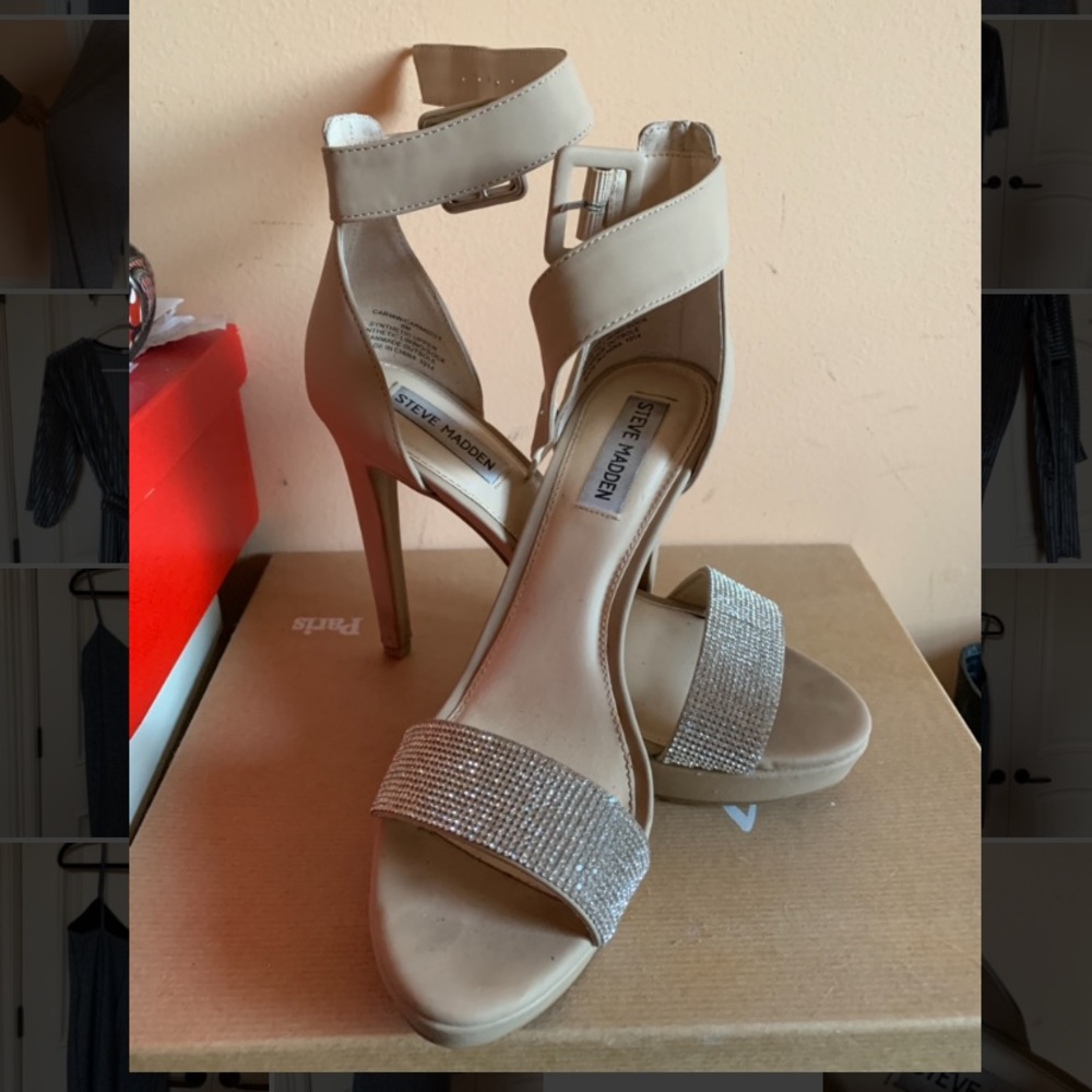 Steve Madden Nude Heels